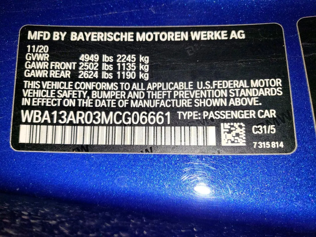2021 BMW 4 Series M440i xDrive