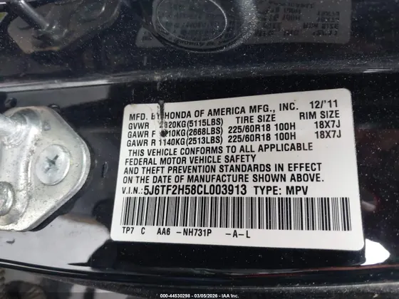2012 Honda Crosstour EX-L