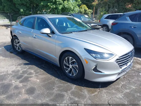 2021 Hyundai Sonata Hybrid Blue