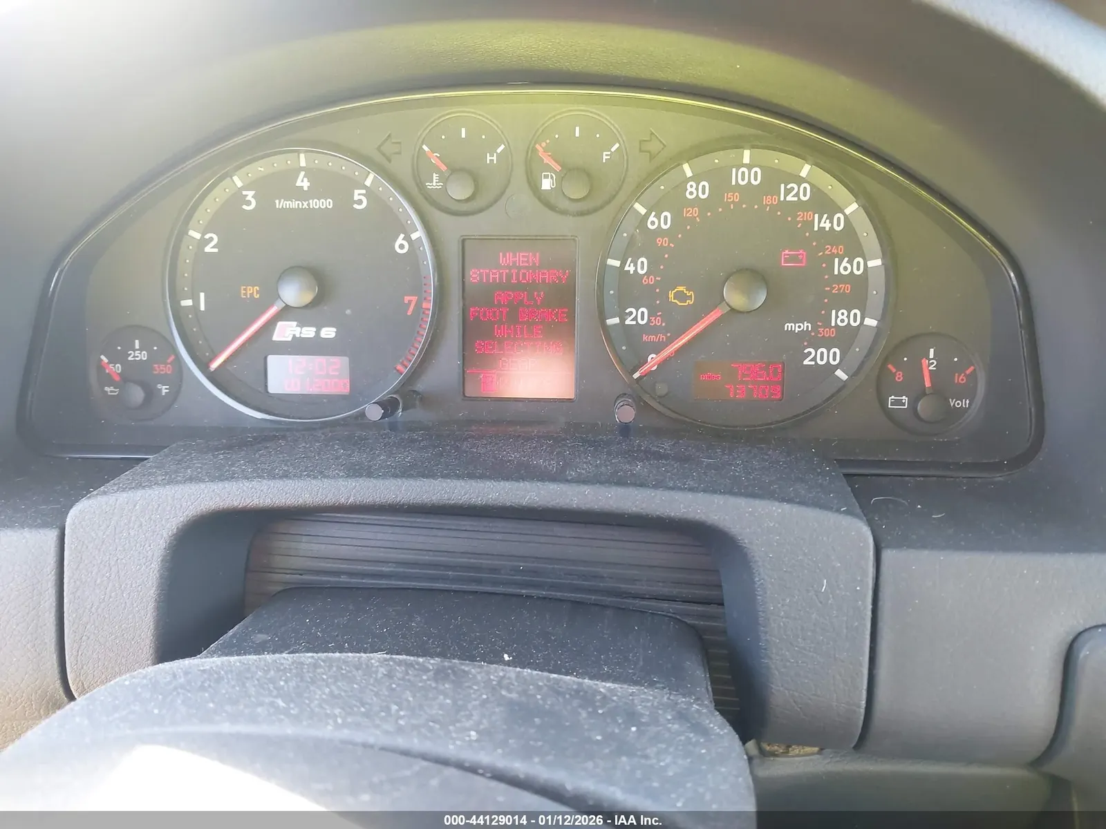 2003 Audi RS 6 4.2