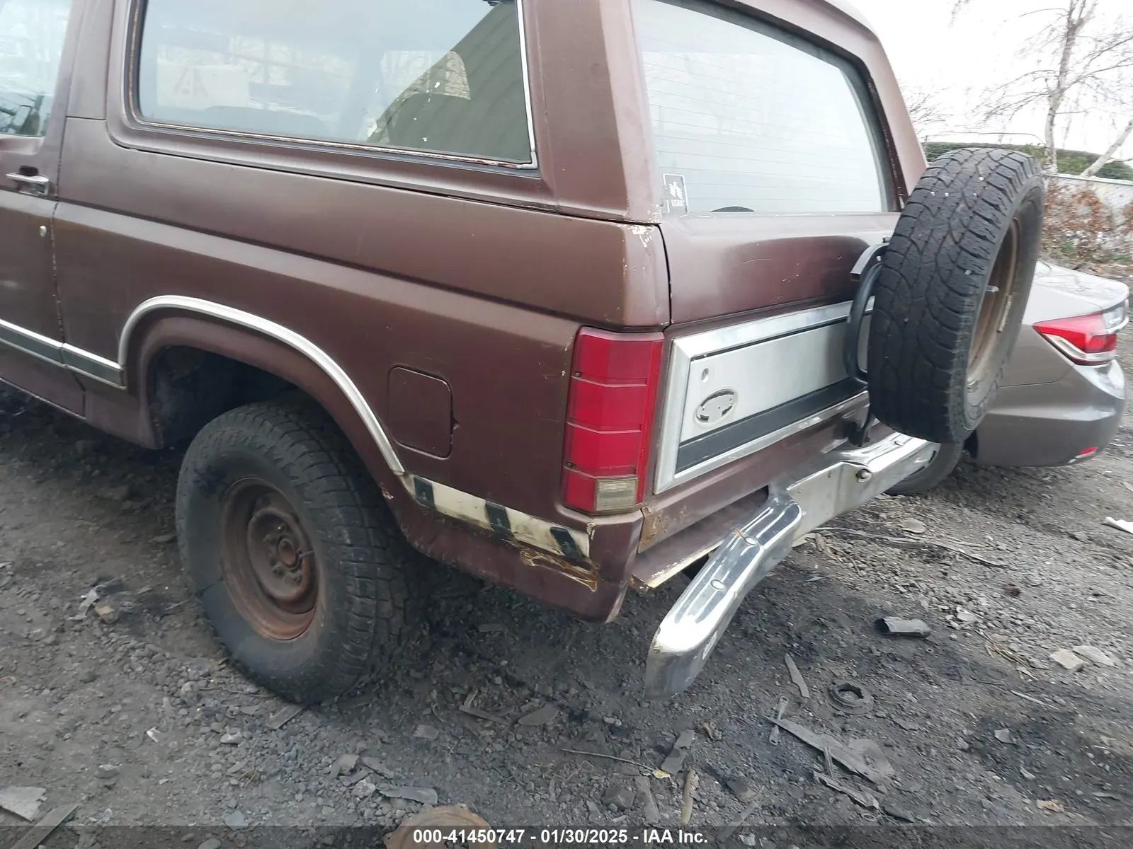 1986 Ford Bronco 4WD Custom