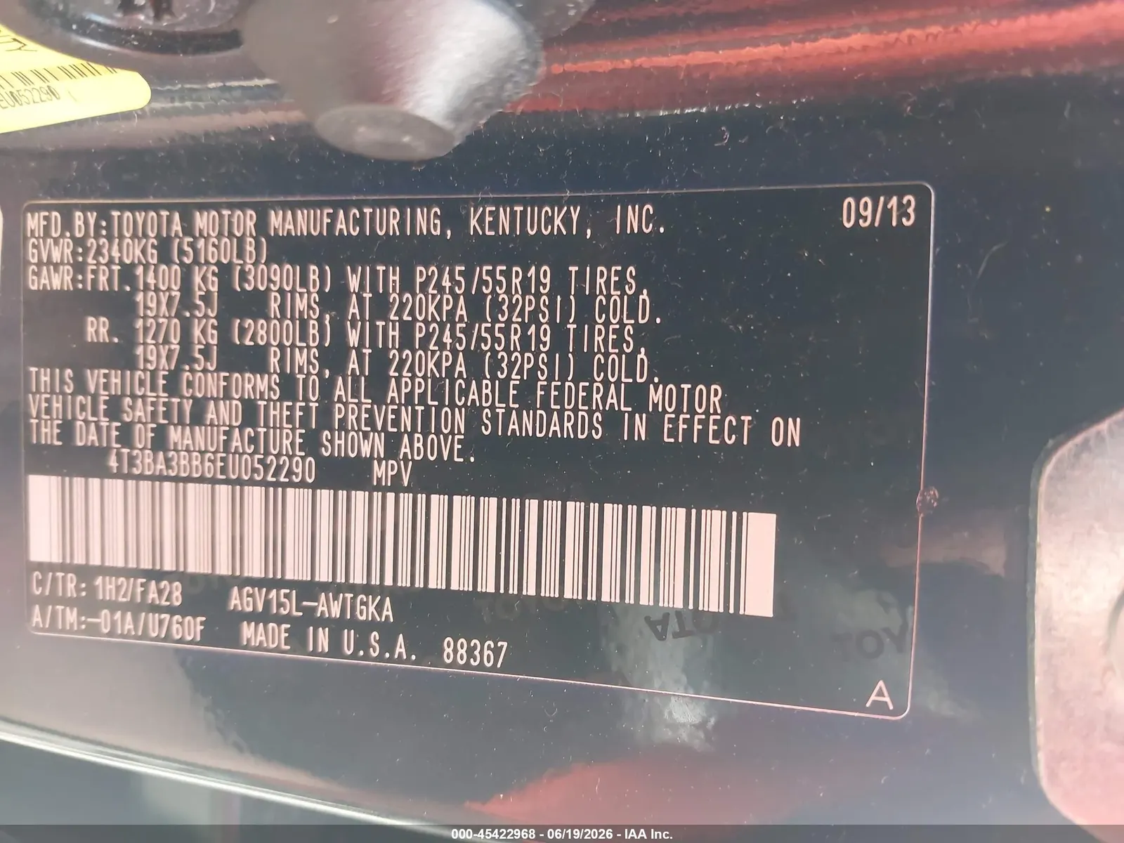 2014 Toyota Venza XLE