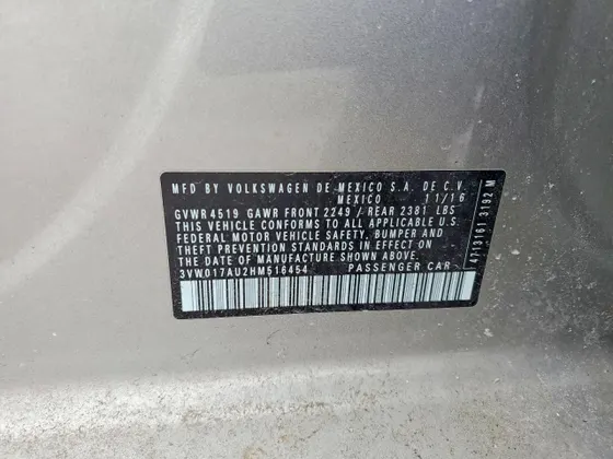 2017 Volkswagen Golf SportWagen S