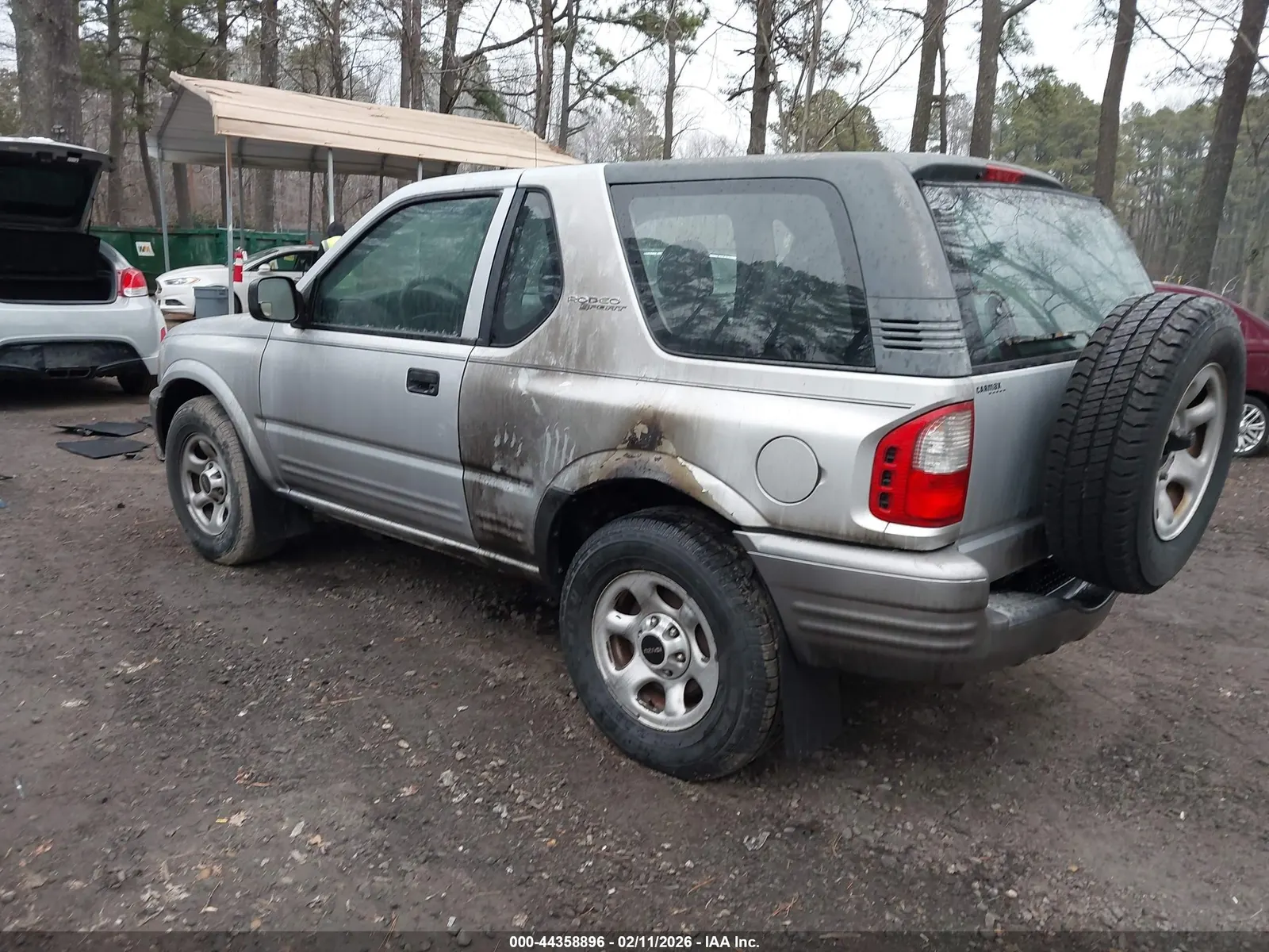 2002 Isuzu Rodeo Sport S 3.2L V6 HARD TOP/S 3.2L V6 SOFT TOP