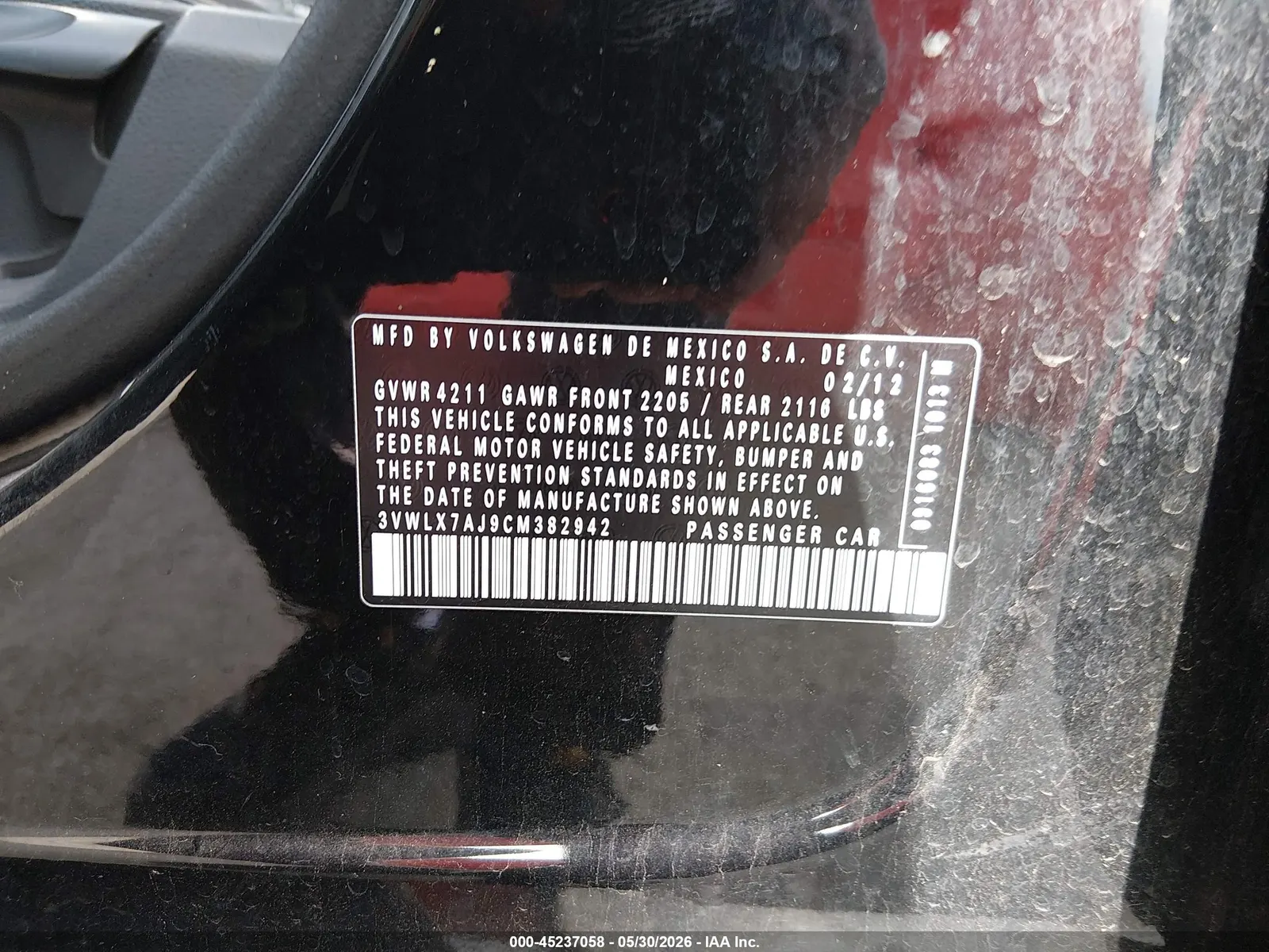 2012 Volkswagen Jetta Sedan SEL w/Sunroof