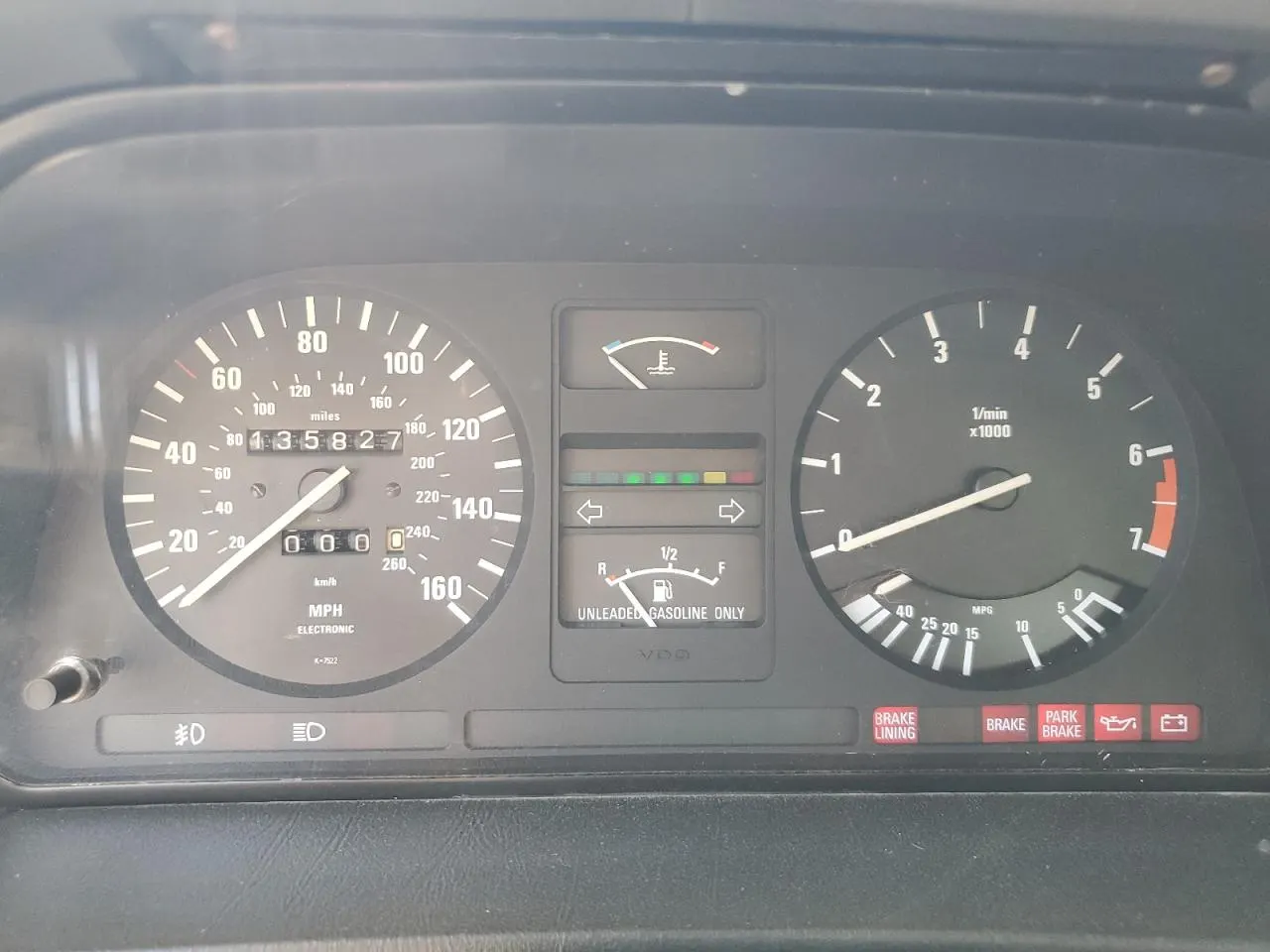 1986 BMW 528 - 533 - 633 - 733 528E