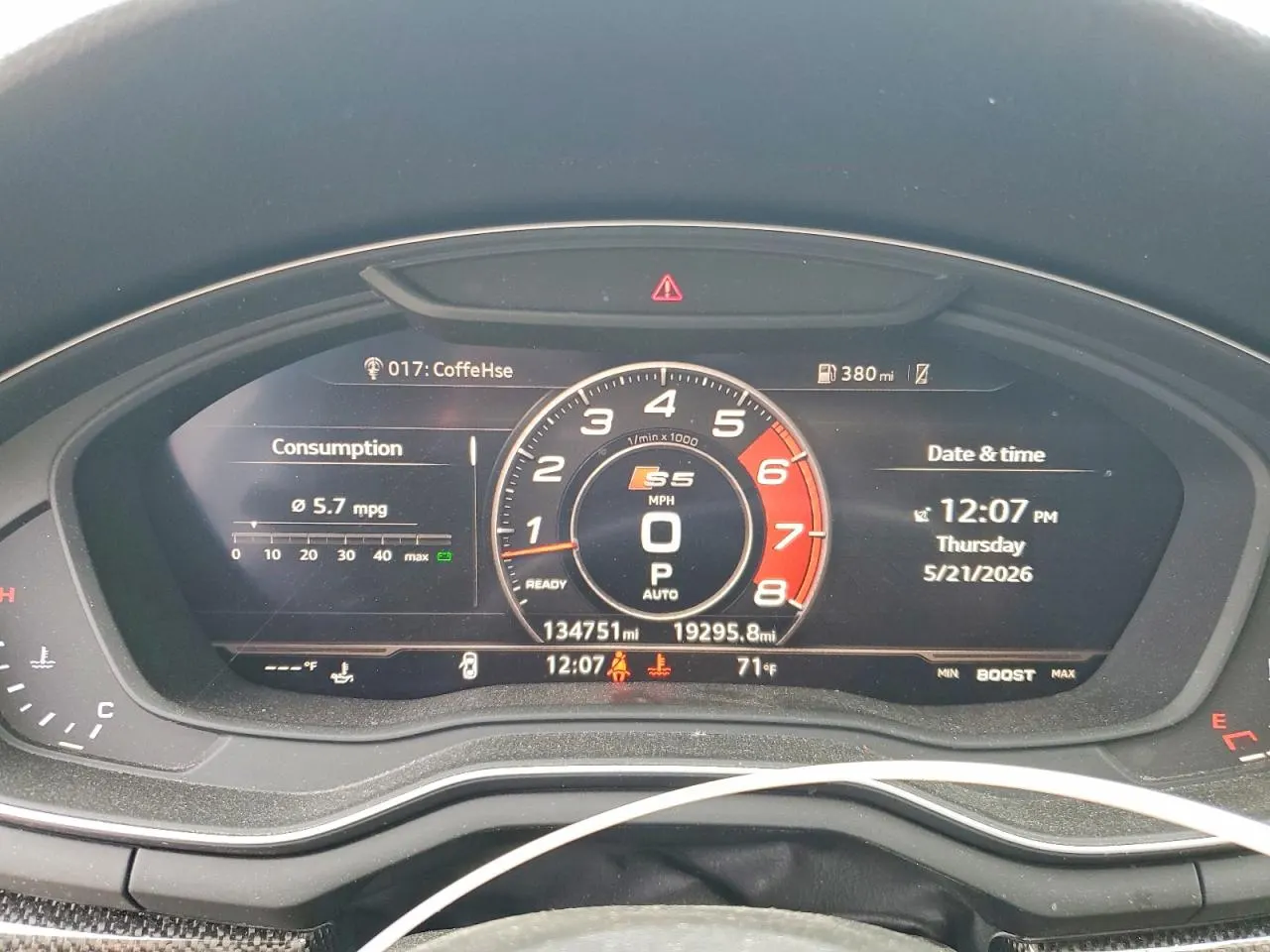 2018 Audi S5 Sportback Prestige