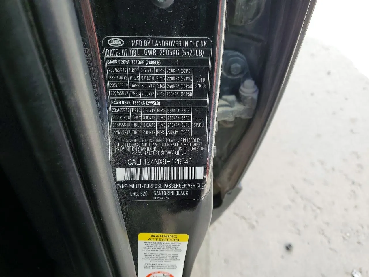 2009 Land Rover LR2 HSE