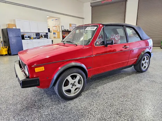 1986 Volkswagen Cabrio CABRIOLET