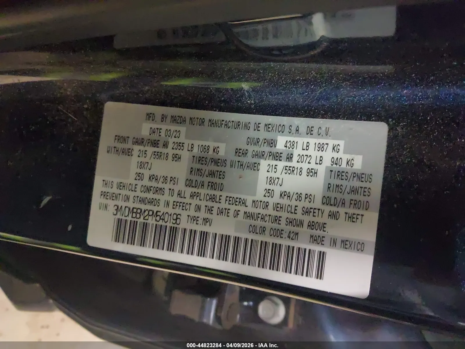 2023 Mazda CX-30 2.5 S Select Package