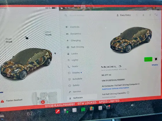 2020 Tesla Model 3 Standard Range Plus