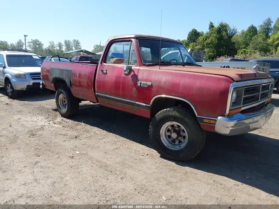 1989 Dodge W SERIES W150