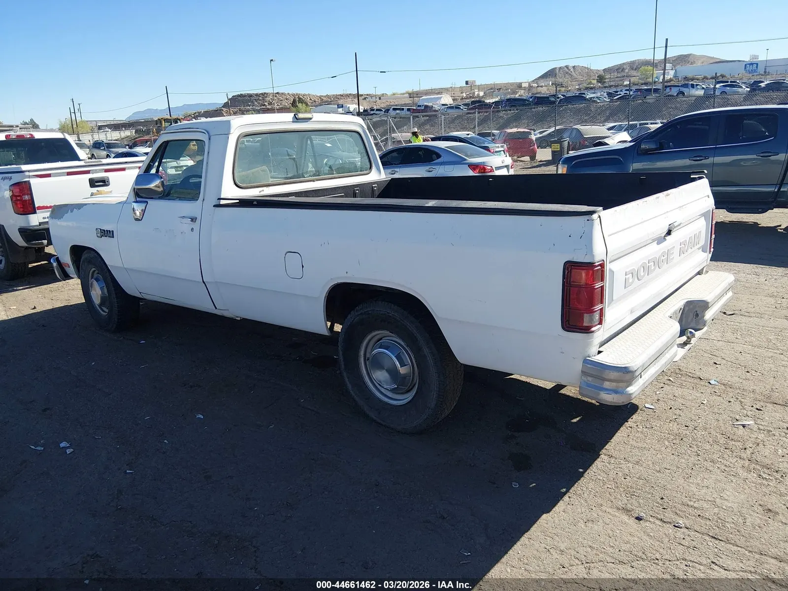 1990 Dodge D250 & W250 D200/D250