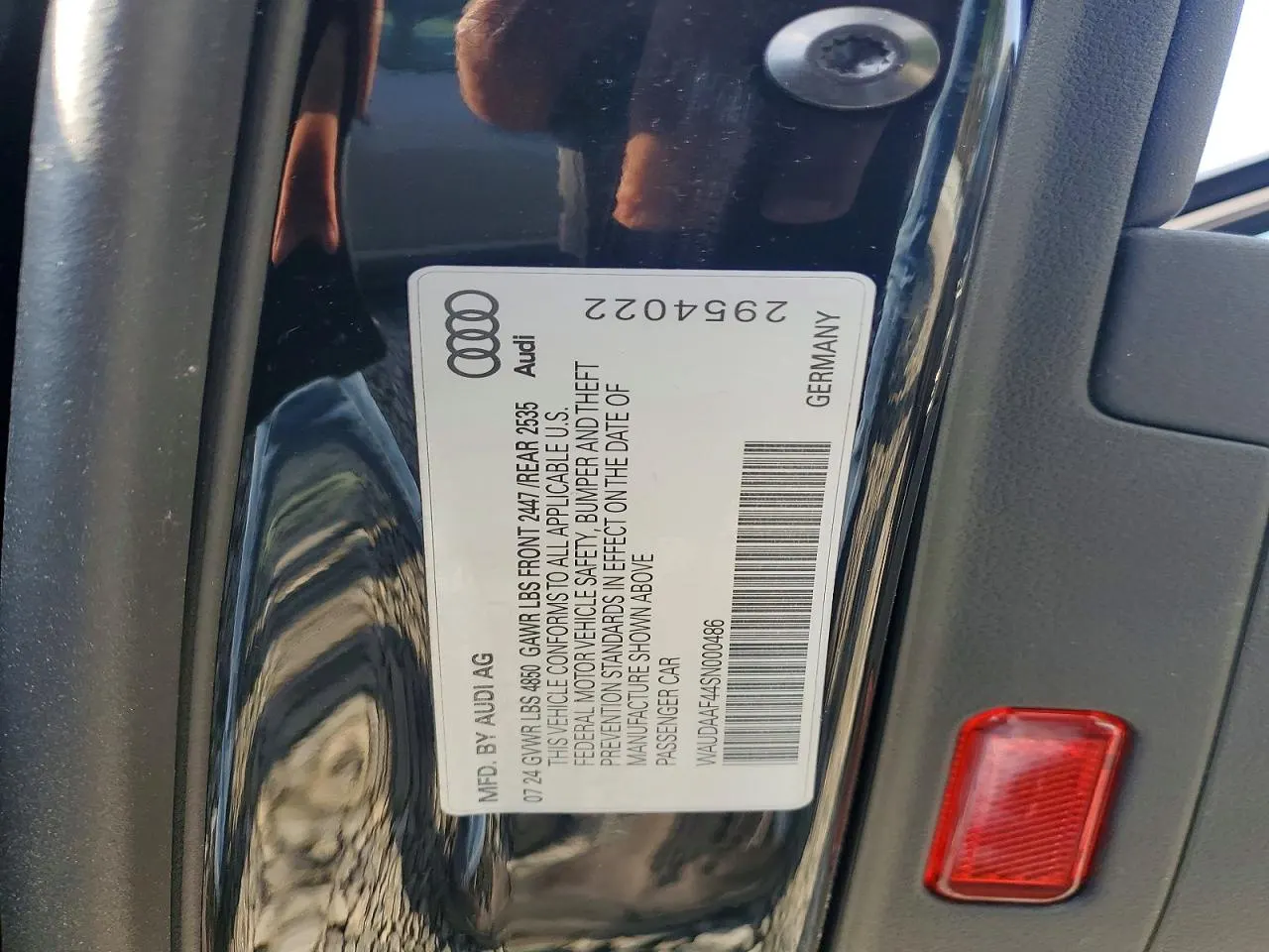 2025 Audi A4 Sedan S line Premium