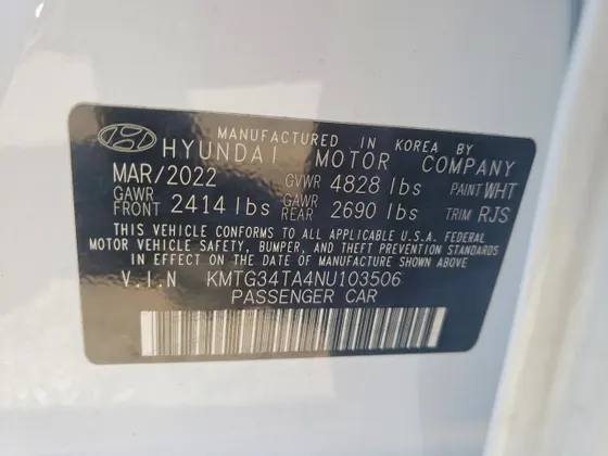 2022 Genesis G70 2.0T