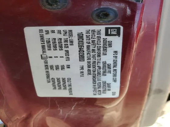 2004 Pontiac Montana w/1SA Pkg