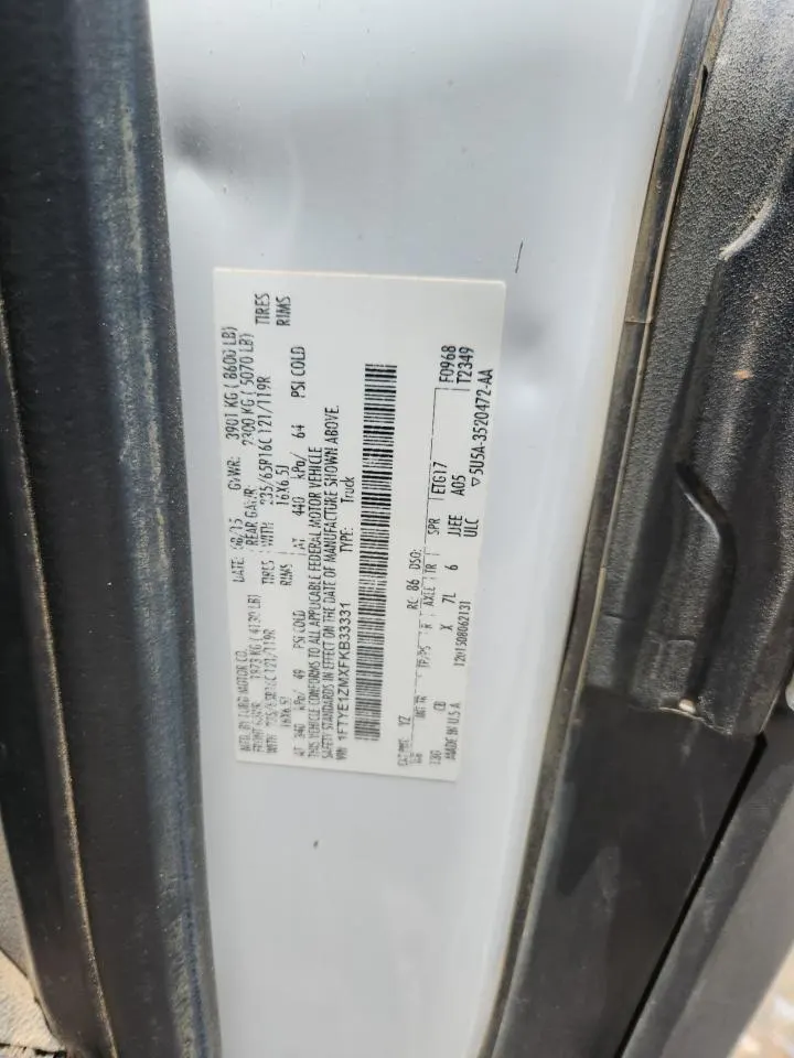 2015 Ford Transit Cargo Van TRANSIT