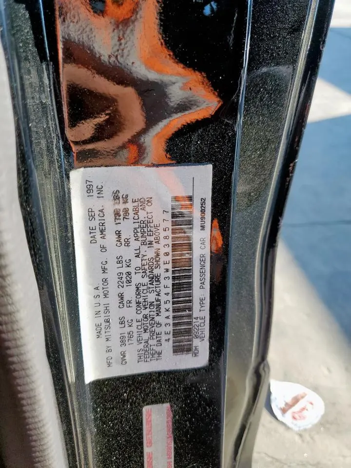 1998 Eagle TALON TSI