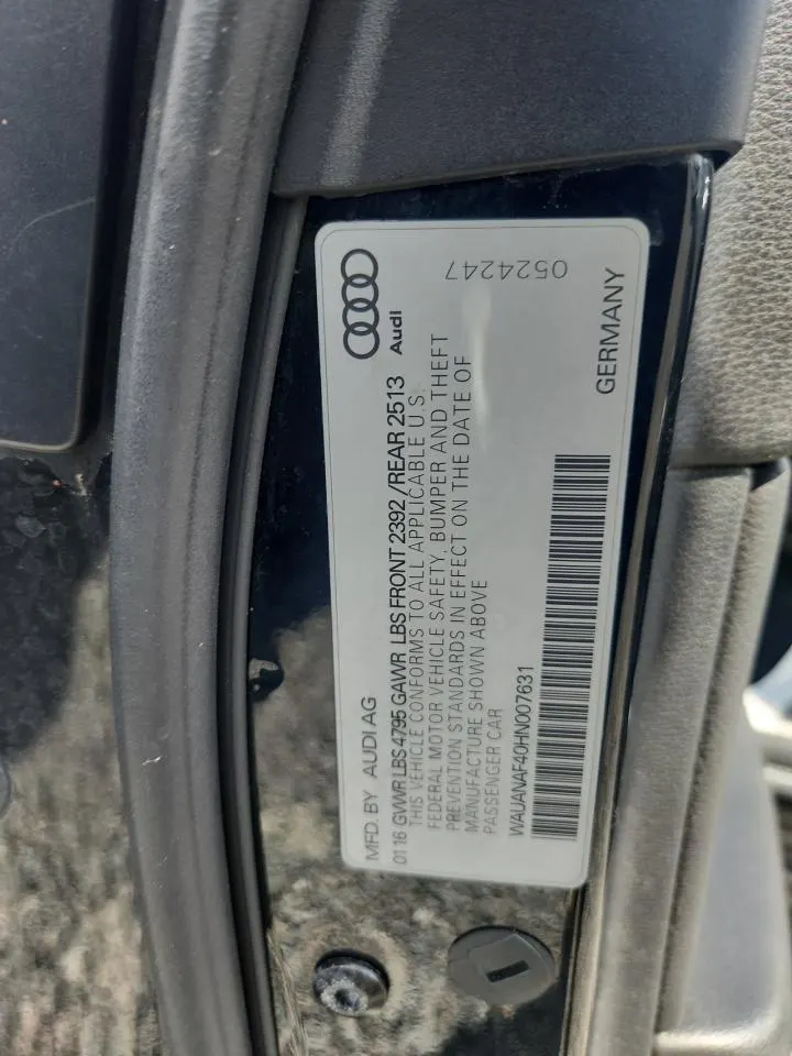 2017 Audi A4 Premium