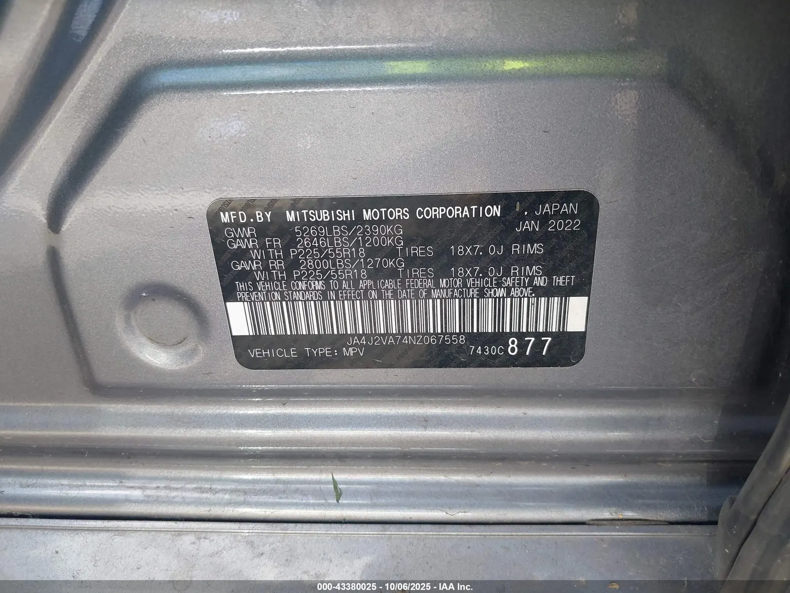 2022 Mitsubishi Outlander PHEV SEL