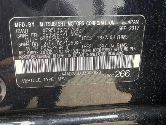 2018 Mitsubishi Outlander ES