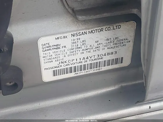 2000 INFINITI G20 Luxury