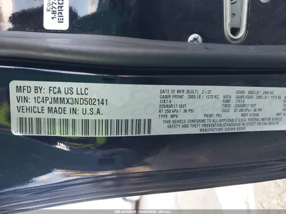2022 Jeep Cherokee Latitude Lux