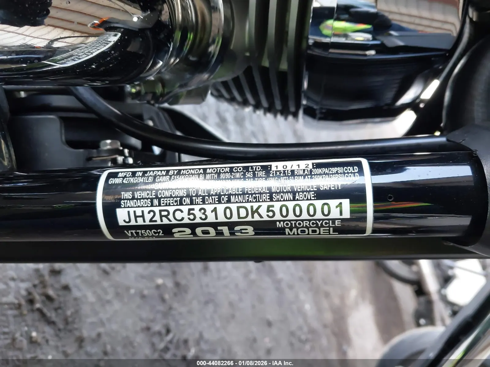 2013 Honda SHADOW C2