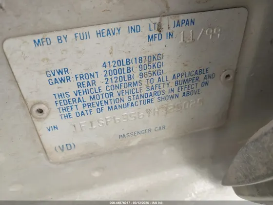 2000 Subaru Forester L