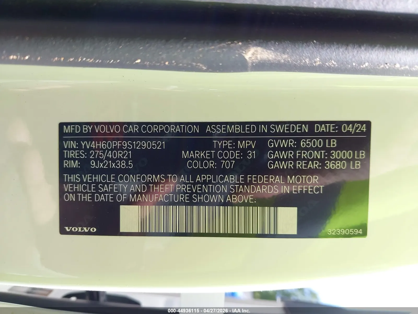2025 Volvo XC90 Plug-In Hybrid Ultra