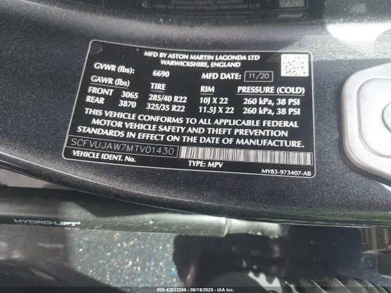 2021 Aston Martin DBX