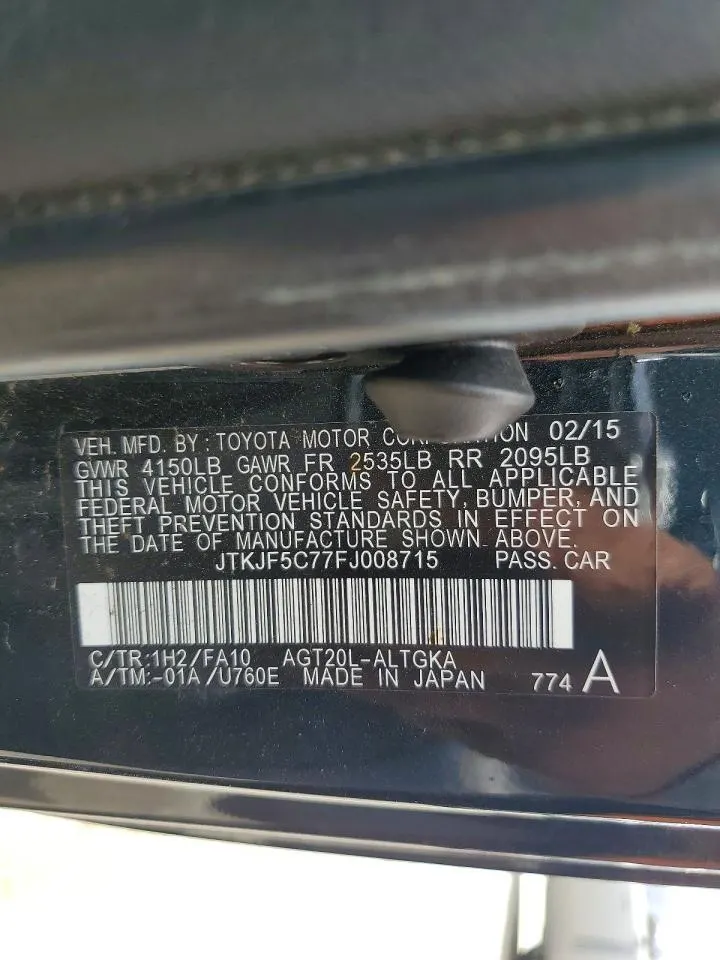 2015 Scion tC