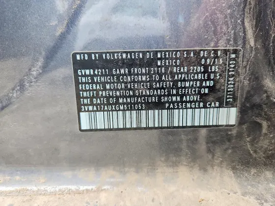 2016 Volkswagen Golf SportWagen TSI S