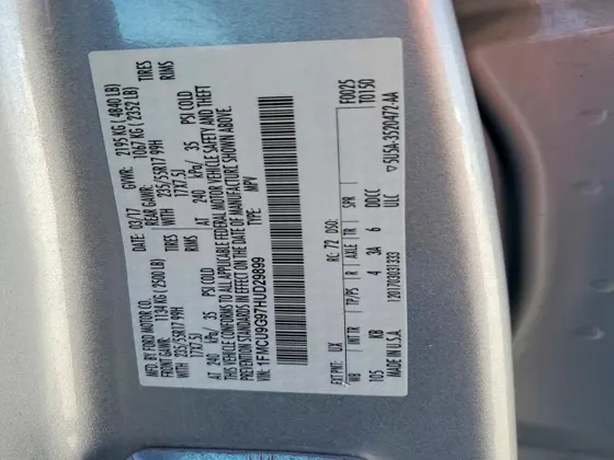 2017 Ford Escape SE