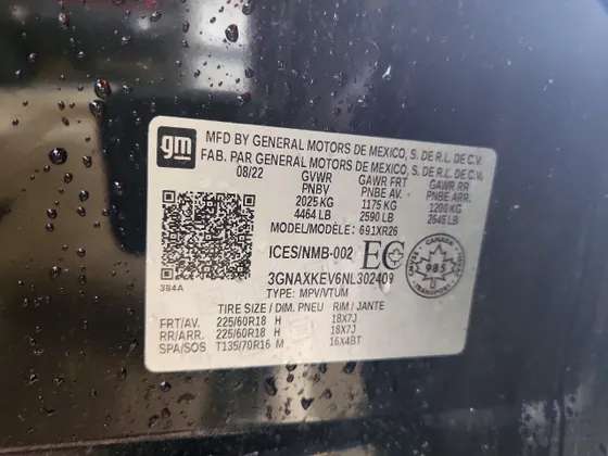2022 Chevrolet Equinox LT