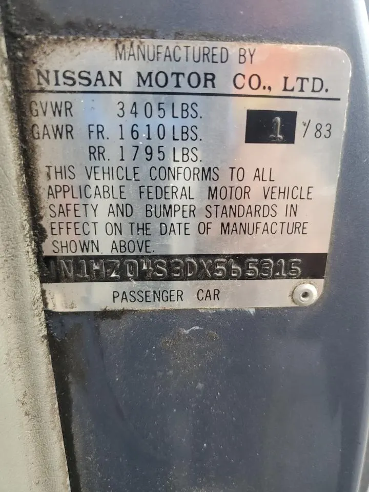 1983 Datsun 280ZX