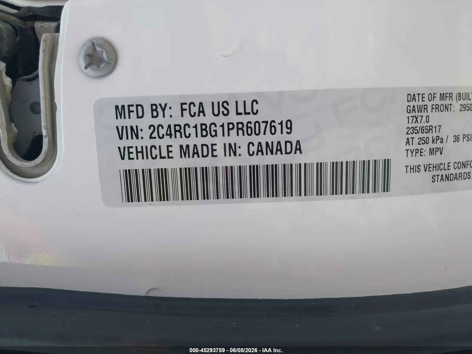 2023 Chrysler Pacifica Touring L
