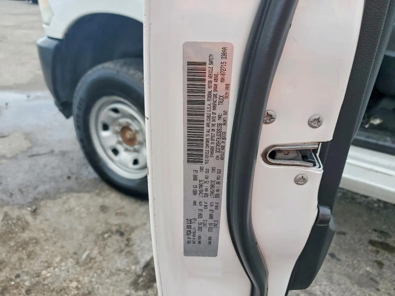 2018 Ram 2500 Tradesman