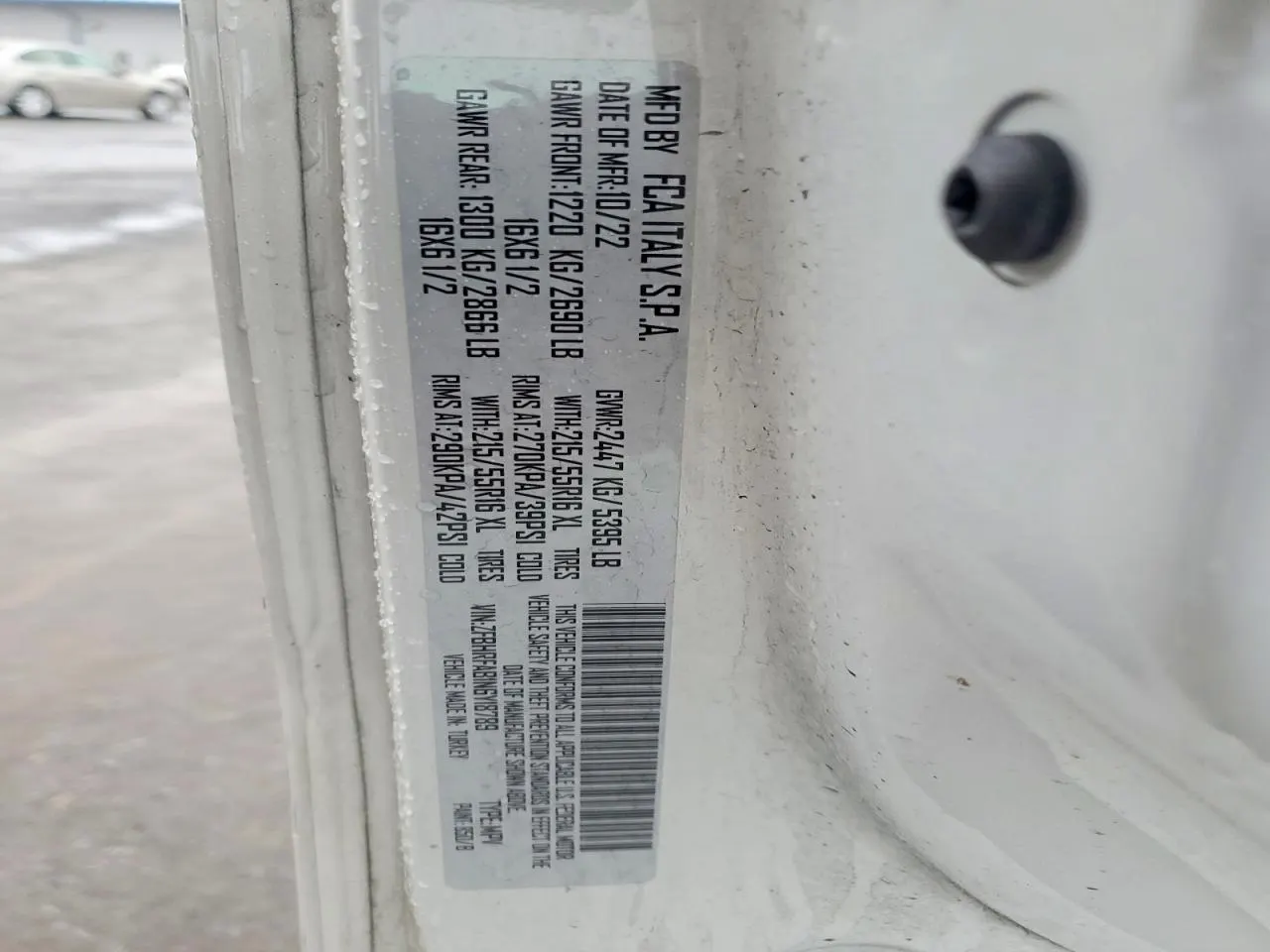 2022 Ram ProMaster City Cargo Van Tradesman