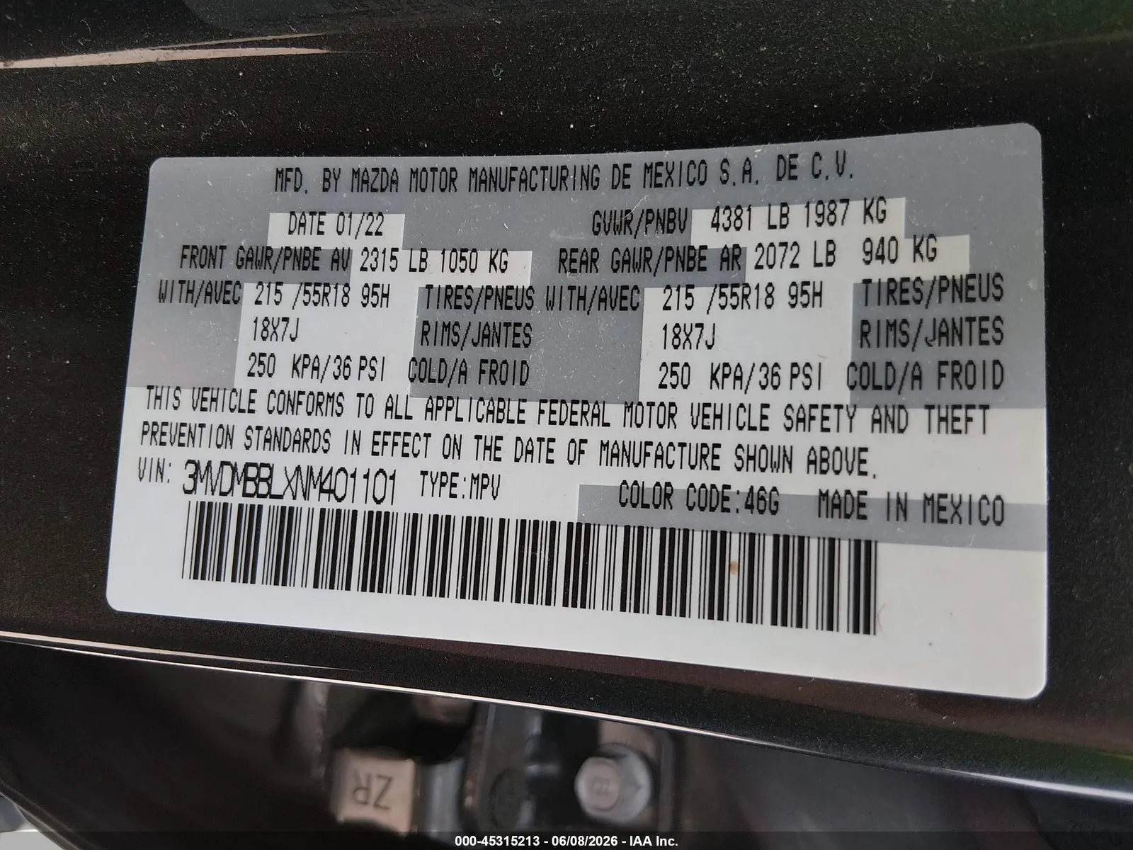 2022 Mazda CX-30 2.5 S Select Package
