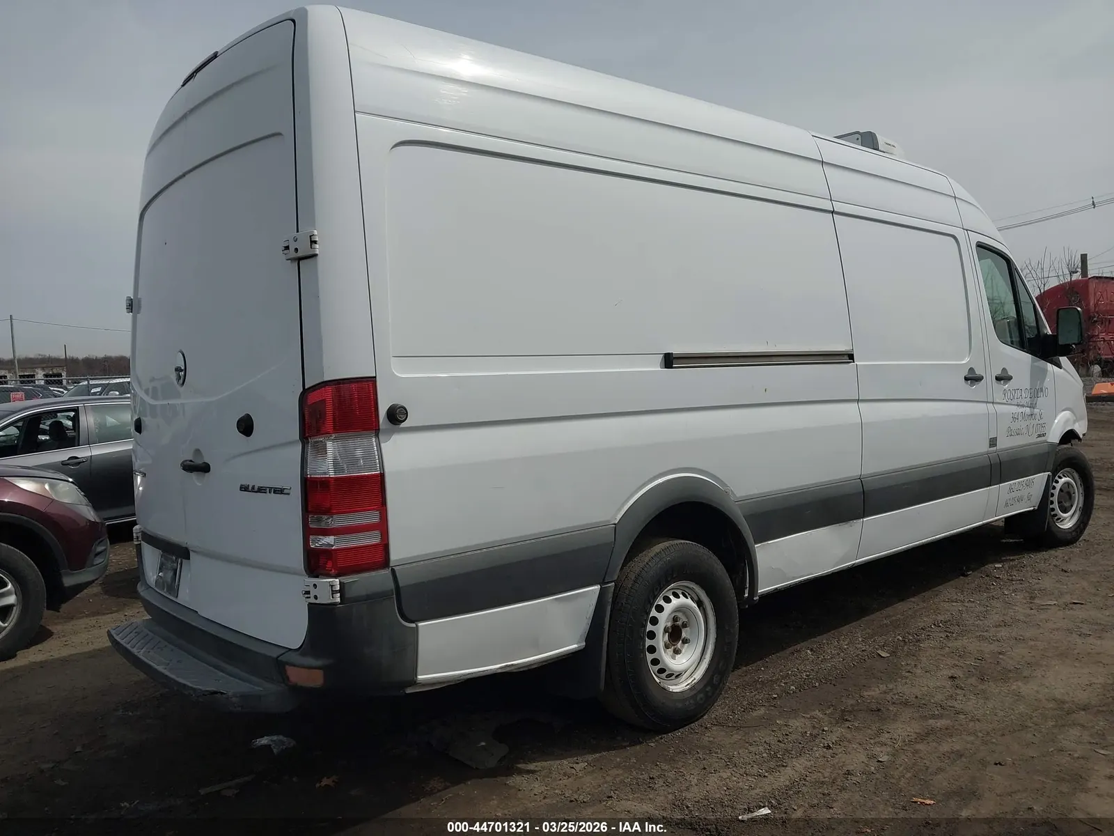 2016 Freightliner SPRINTER HIGH ROOF/HIGH ROOF