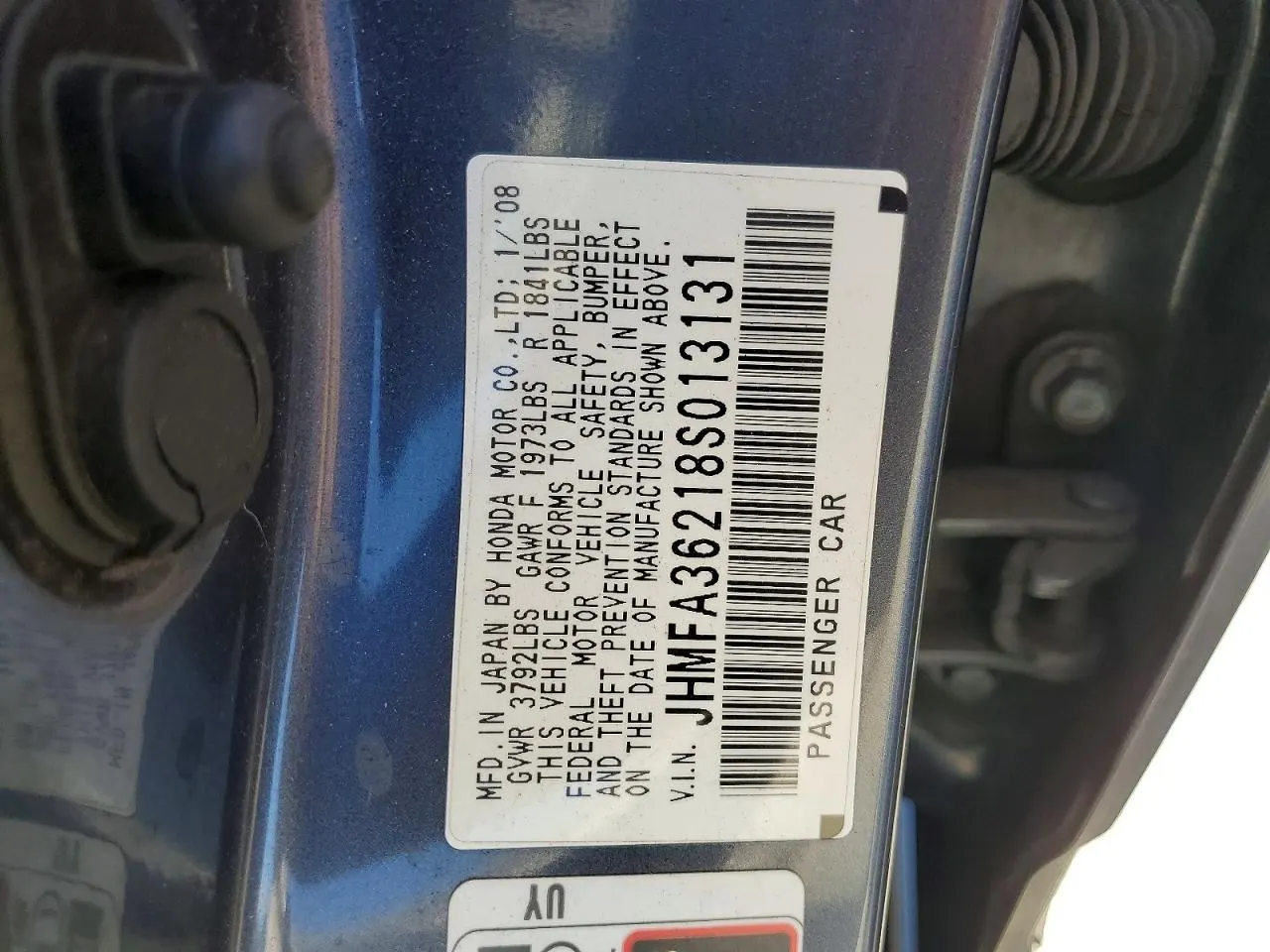 2008 Honda Civic Hybrid CIVIC