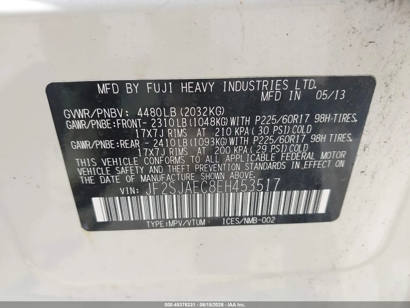 2014 Subaru Forester 2.5i Premium