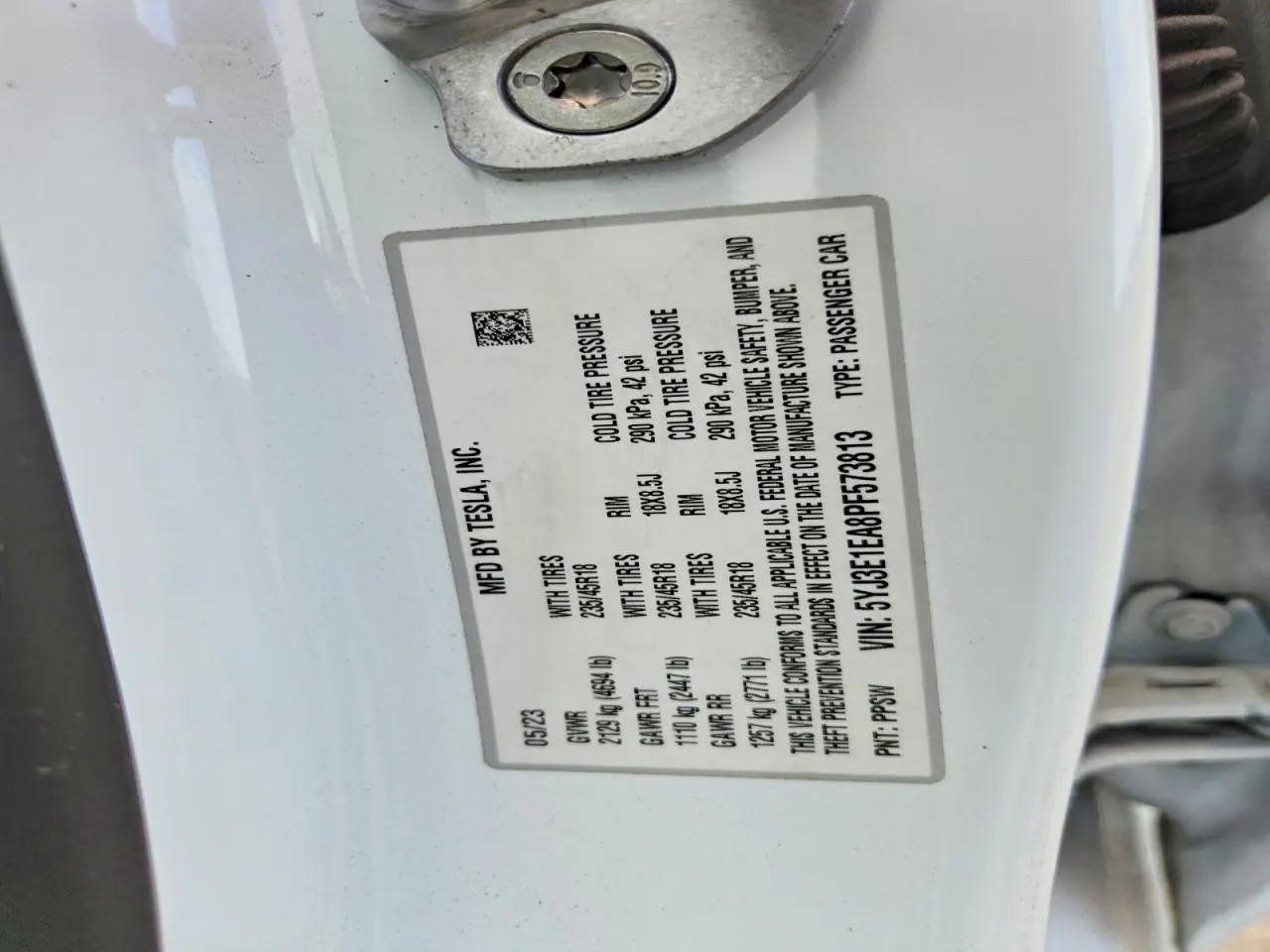 2023 Tesla Model 3
