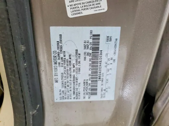 2004 Mercury Monterey Convenience