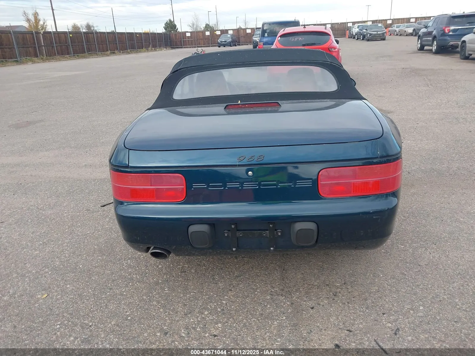 1992 Porsche 968