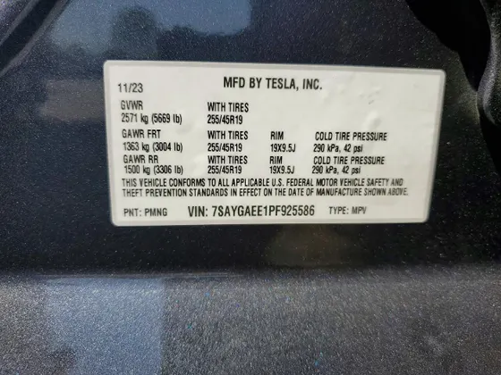 2023 Tesla Model Y Long Range