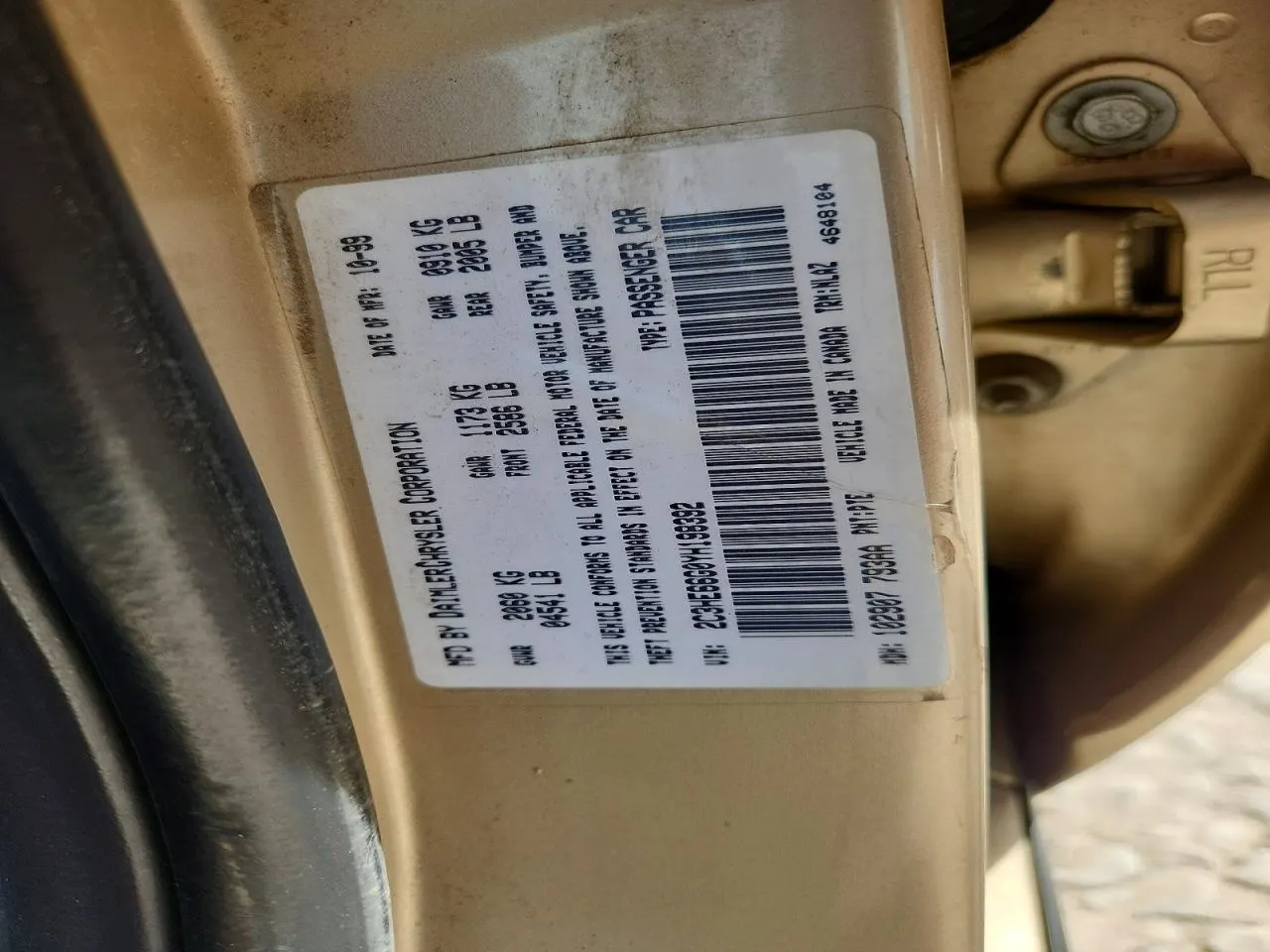 2000 Chrysler 300M