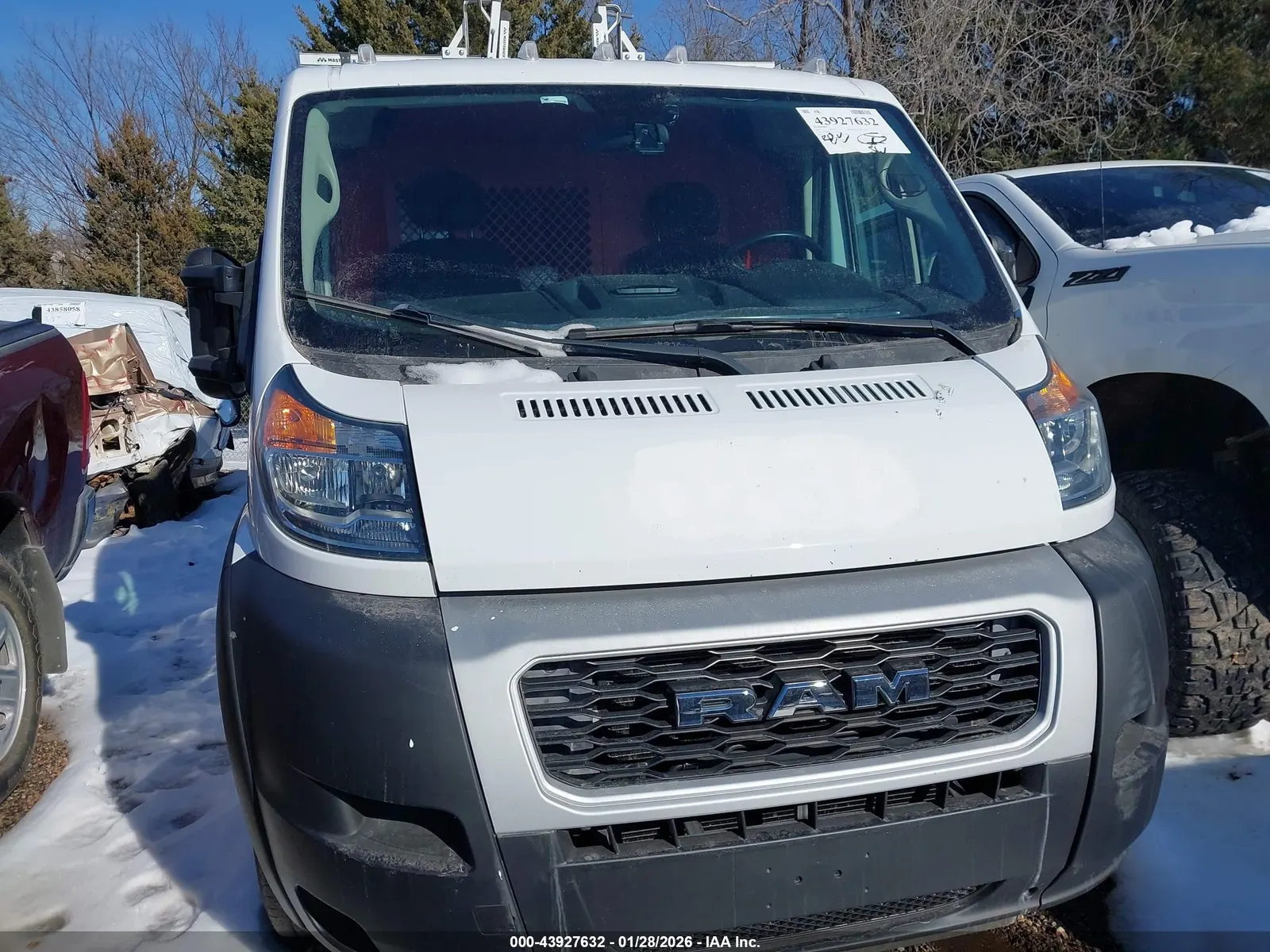 2021 Ram ProMaster LOW ROOF 136 WB