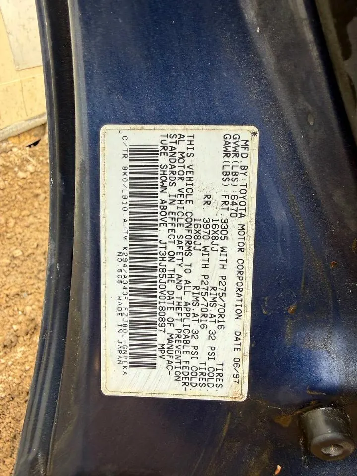 1997 Toyota Land Cruiser